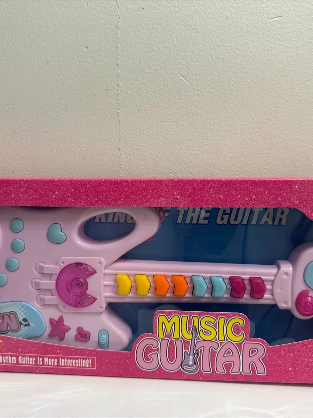 Kids Music Guitar Toy - Pink